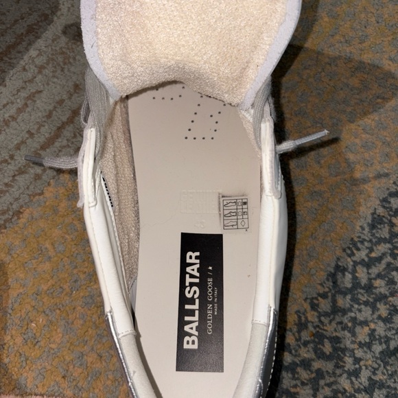 Men's Super-Star Metal-Logo Leather Low-Top Sneakers-Size-43/NWOB - Picture 12 of 12